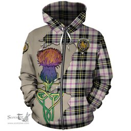 Scottish MacPherson Dress Ancient Clan Tartan Crest with Thistle and Scotland Map Tartan Plaid Hoodie Scottish Plaid Tartan Plaid - ScotsTee - scotstee.com