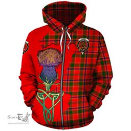 Scottish Munro Modern Clan Tartan Crest with Thistle and Scotland Map Tartan Plaid Hoodie Scottish Plaid Tartan Plaid - ScotsTee - scotstee.com