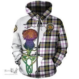 Scottish MacPherson Dress Modern Clan Tartan Crest with Thistle and Scotland Map Tartan Plaid Hoodie Scottish Plaid Tartan Plaid - ScotsTee - scotstee.com