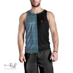Scottish Matheson Hunting Ancient Clan Tartan Men Tank Top - Lion Rampant Style Scottish Plaid Tartan Plaid
