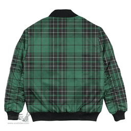 Scottish MacLean Hunting Ancient Clan Tartan Bomber Jacket - Classic Scottish Plaid Tartan Plaid