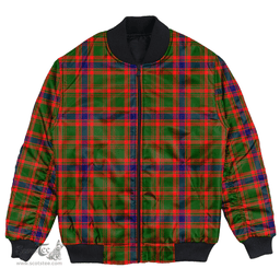 Scottish Nithsdale District Clan Tartan Bomber Jacket - Classic Scottish Plaid Tartan Plaid