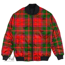 Scottish Crief District Clan Tartan Bomber Jacket - Classic Scottish Plaid Tartan Plaid
