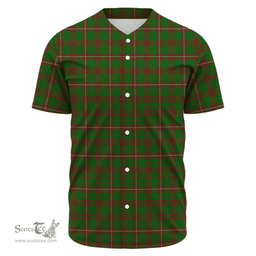Scottish MacKinnon Hunting Modern Clan Tartan Baseball Jersey - Classic Scottish Plaid Tartan Plaid
