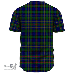 Scottish MacLeod of Harris Modern Clan Tartan Baseball Jersey - Classic Scottish Plaid Tartan Plaid