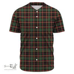 Scottish Cumming Hunting Ancient Clan Tartan Baseball Jersey - Classic Scottish Plaid Tartan Plaid