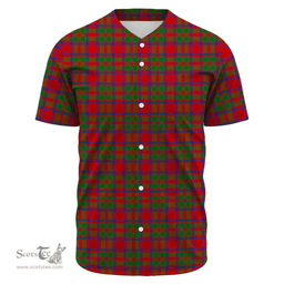 Scottish MacKintosh Modern Clan Tartan Baseball Jersey - Classic Scottish Plaid Tartan Plaid