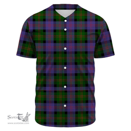 Scottish Blair Modern Clan Tartan Baseball Jersey - Classic Scottish Plaid Tartan Plaid