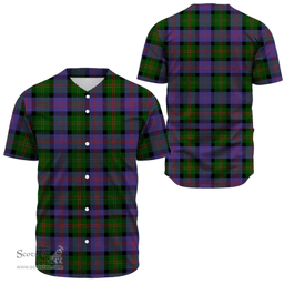 Scottish Blair Modern Clan Tartan Baseball Jersey - Classic Scottish Plaid Tartan Plaid