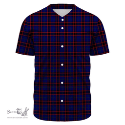 Scottish Home Modern Clan Tartan Baseball Jersey - Classic Scottish Plaid Tartan Plaid