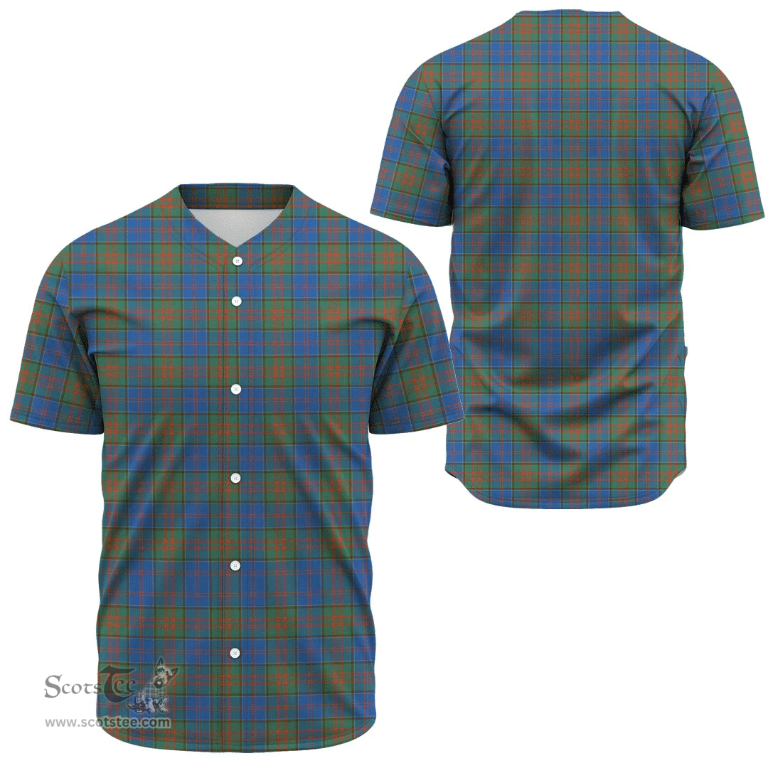 Scottish Stewart of Appin Hunting Ancient Clan Tartan Baseball Jersey - Classic Scottish Plaid Tartan Plaid