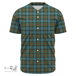 Scottish Paisley District Clan Tartan Baseball Jersey - Classic Scottish Plaid Tartan Plaid