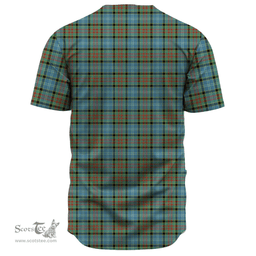 Scottish Paisley District Clan Tartan Baseball Jersey - Classic Scottish Plaid Tartan Plaid