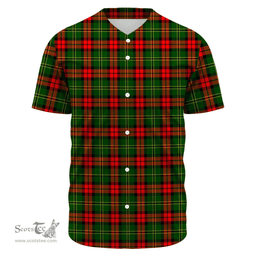Scottish Blackstock Clan Tartan Baseball Jersey - Classic Scottish Plaid Tartan Plaid