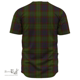 Scottish Cunningham Hunting Modern Clan Tartan Baseball Jersey - Classic Scottish Plaid Tartan Plaid