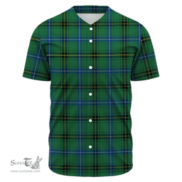 Scottish Henderson Ancient Clan Tartan Baseball Jersey - Classic Scottish Plaid Tartan Plaid