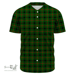 Scottish Kincaid Modern Clan Tartan Baseball Jersey - Classic Scottish Plaid Tartan Plaid