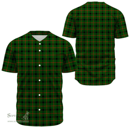 Scottish Kincaid Modern Clan Tartan Baseball Jersey - Classic Scottish Plaid Tartan Plaid