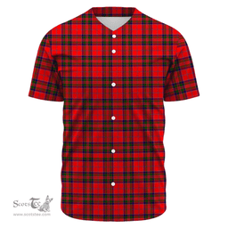 Scottish MacGillivray Modern Clan Tartan Baseball Jersey - Classic Scottish Plaid Tartan Plaid