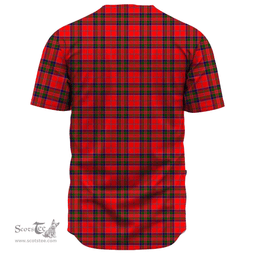 Scottish MacGillivray Modern Clan Tartan Baseball Jersey - Classic Scottish Plaid Tartan Plaid