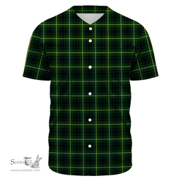 Scottish MacArthur Modern Clan Tartan Baseball Jersey - Classic Scottish Plaid Tartan Plaid