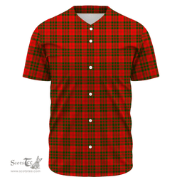 Scottish Livingstone Modern Clan Tartan Baseball Jersey - Classic Scottish Plaid Tartan Plaid