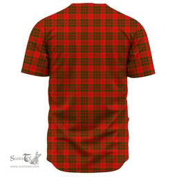 Scottish Livingstone Modern Clan Tartan Baseball Jersey - Classic Scottish Plaid Tartan Plaid