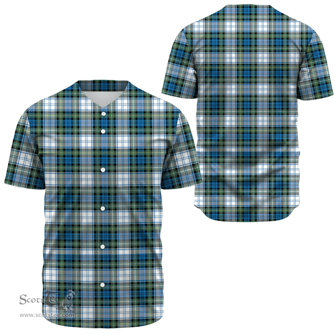 Scottish Campbell Dress Ancient Clan Tartan Baseball Jersey - Classic Scottish Plaid Tartan Plaid