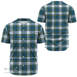Scottish Campbell Dress Ancient Clan Tartan Baseball Jersey - Classic Scottish Plaid Tartan Plaid