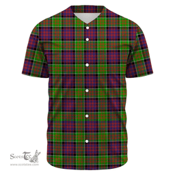 Scottish MacDonald of Clanranald Clan Tartan Baseball Jersey - Classic Scottish Plaid Tartan Plaid