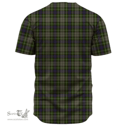 Scottish Davidson Tulloch Dress Clan Tartan Baseball Jersey - Classic Scottish Plaid Tartan Plaid