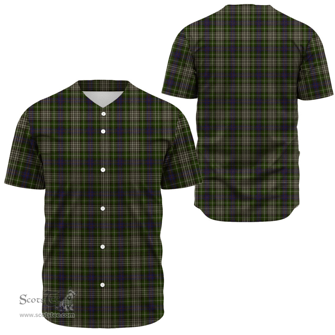 Scottish Davidson Tulloch Dress Clan Tartan Baseball Jersey - Classic Scottish Plaid Tartan Plaid