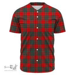 Scottish Cumming Modern Clan Tartan Baseball Jersey - Classic Scottish Plaid Tartan Plaid
