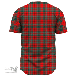 Scottish Cumming Modern Clan Tartan Baseball Jersey - Classic Scottish Plaid Tartan Plaid