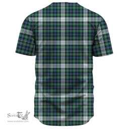Scottish MacKenzie Dress Ancient Clan Tartan Baseball Jersey - Classic Scottish Plaid Tartan Plaid