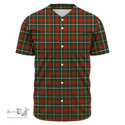 Scottish Prince of Wales Clan Tartan Baseball Jersey - Classic Scottish Plaid Tartan Plaid