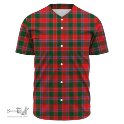 Scottish Dalziel Modern Clan Tartan Baseball Jersey - Classic Scottish Plaid Tartan Plaid