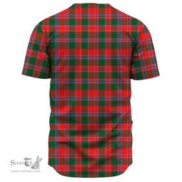 Scottish Dalziel Modern Clan Tartan Baseball Jersey - Classic Scottish Plaid Tartan Plaid