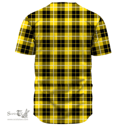 Scottish Barclay Dress Modern Clan Tartan Baseball Jersey - Classic Scottish Plaid Tartan Plaid