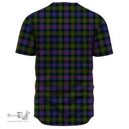Scottish Murray of Atholl Modern Clan Tartan Baseball Jersey - Classic Scottish Plaid Tartan Plaid