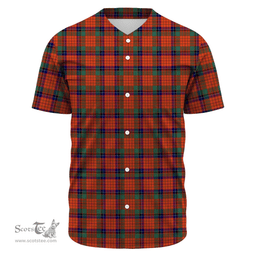 Scottish Nicolson Ancient Clan Tartan Baseball Jersey - Classic Scottish Plaid Tartan Plaid