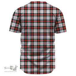 Scottish MacDuff Dress Modern Clan Tartan Baseball Jersey - Classic Scottish Plaid Tartan Plaid