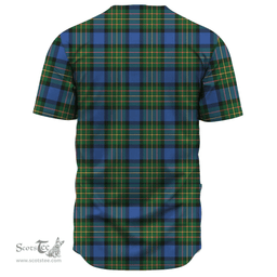 Scottish MacLaren Ancient Clan Tartan Baseball Jersey - Classic Scottish Plaid Tartan Plaid