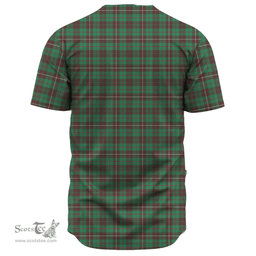 Scottish MacKinnon Hunting Ancient Clan Tartan Baseball Jersey - Classic Scottish Plaid Tartan Plaid