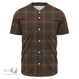 Scottish Kennedy Weathered Clan Tartan Baseball Jersey - Classic Scottish Plaid Tartan Plaid