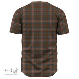Scottish Kennedy Weathered Clan Tartan Baseball Jersey - Classic Scottish Plaid Tartan Plaid