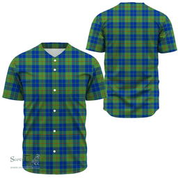 Scottish Barclay Hunting Ancient Clan Tartan Baseball Jersey - Classic Scottish Plaid Tartan Plaid