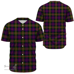 Scottish MacDonnell of Glengarry Modern Clan Tartan Baseball Jersey - Classic Scottish Plaid Tartan Plaid