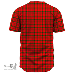 Scottish MacDonnell of Keppoch Modern Clan Tartan Baseball Jersey - Classic Scottish Plaid Tartan Plaid