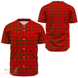 Scottish MacDonnell of Keppoch Modern Clan Tartan Baseball Jersey - Classic Scottish Plaid Tartan Plaid
